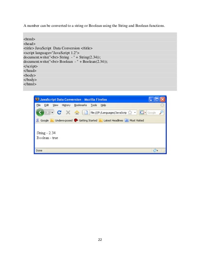 java script writer java script writer