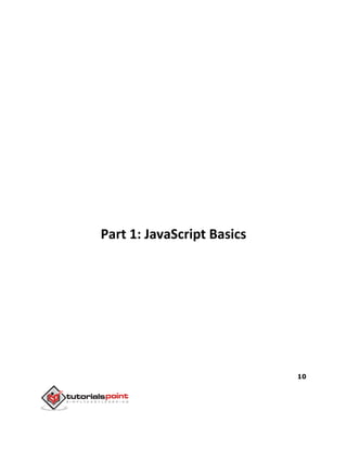 10
Part 1: JavaScript Basics
 