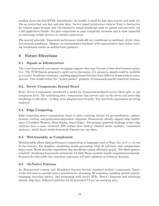 JavaScript Web Frameworks Survey and Guidance | PDF