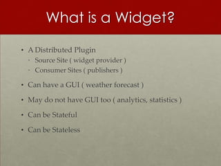 External JavaScript Widget Development Best Practices | PPT