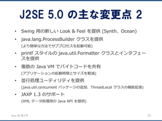 Java SE 再入門 | PDF