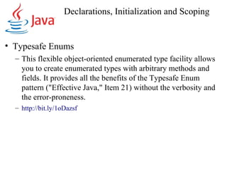 Java se 5 language enhancements & features | PPT