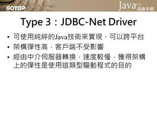 Type 4：Native Protocol Driver
 