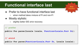 Java SE 8 best practices | PDF
