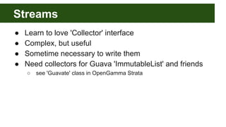 Opengamma Strata Java SE 8 best practices | PDF