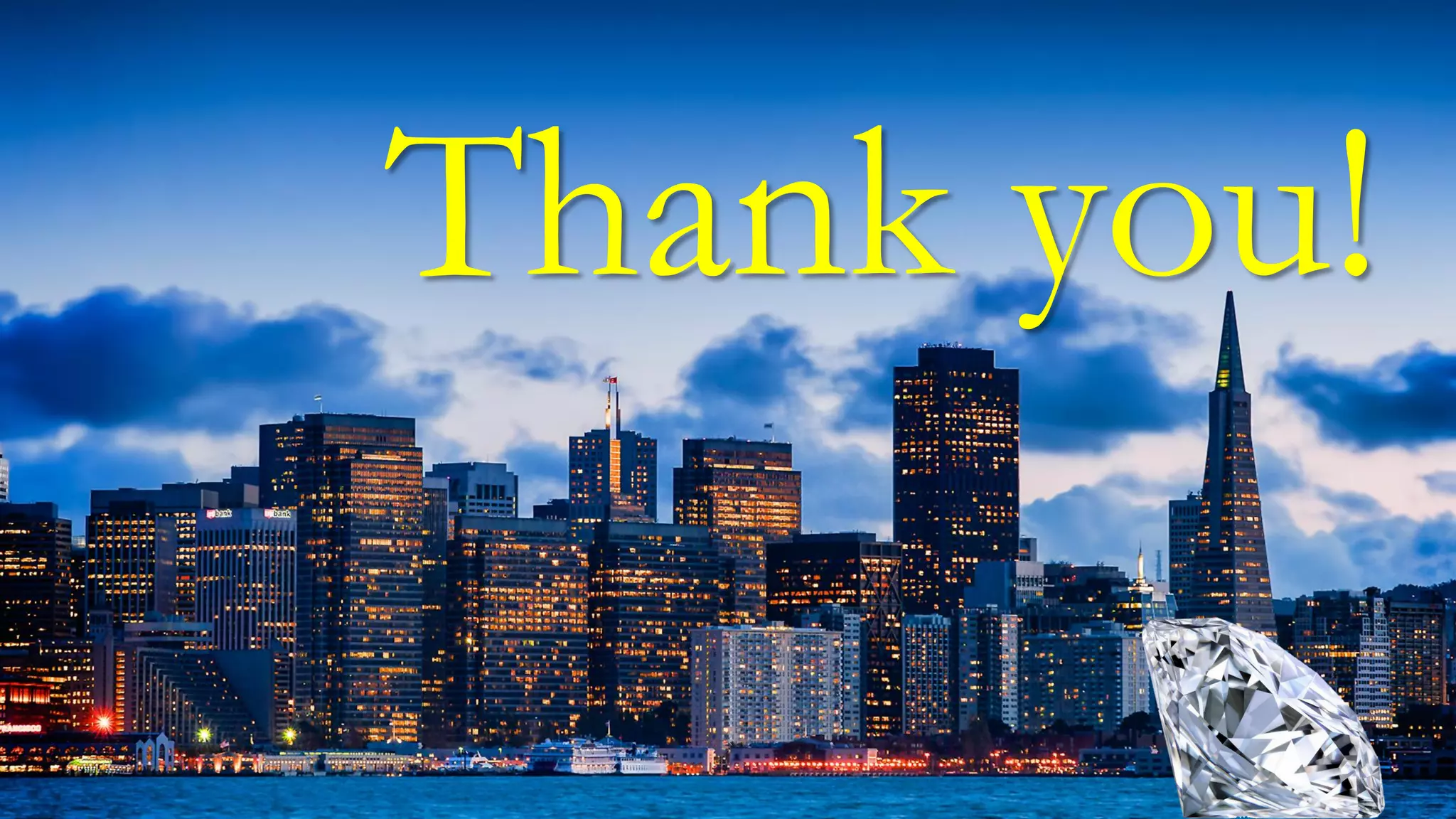 Thank you!
 