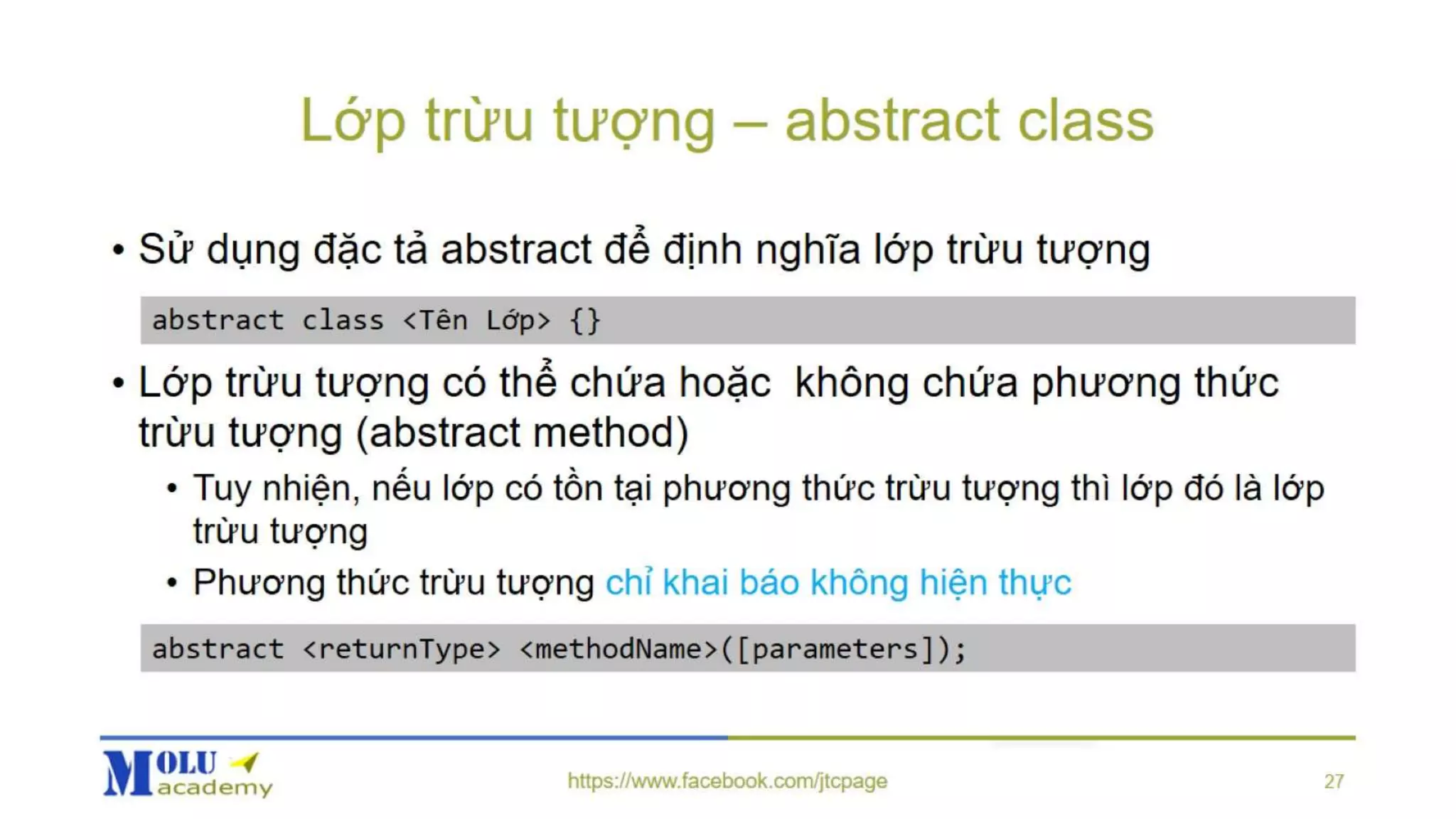 Java SE Advance Chapter2: OOP2