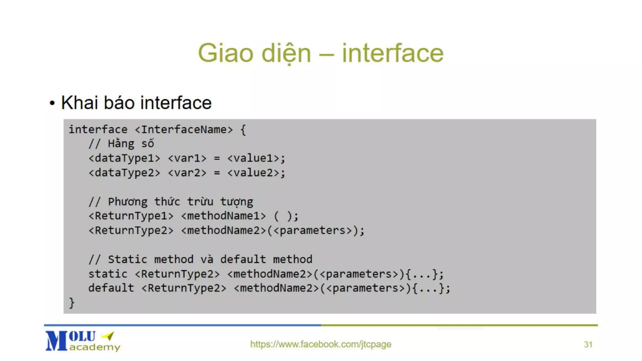 Java SE Advance Chapter2: OOP2