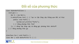 Java SE Advance Chapter3: Nested Class | PPT