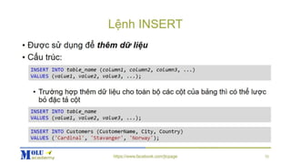 Java SE Advance Chapter6: JDBC