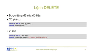 Java SE Advance Chapter6: JDBC