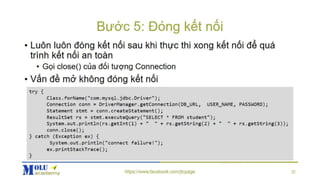 Java SE Advance Chapter6: JDBC