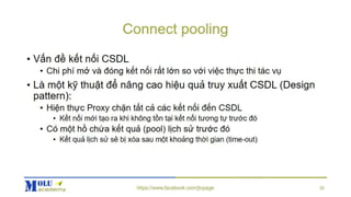 Java SE Advance Chapter6: JDBC