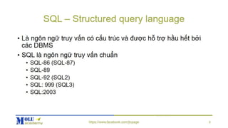 Java SE Advance Chapter6: JDBC