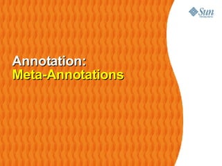 Annotation: Meta-Annotations 