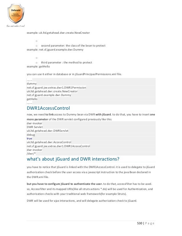 Java Secure Development Part 3 Java Secure Development Part 3