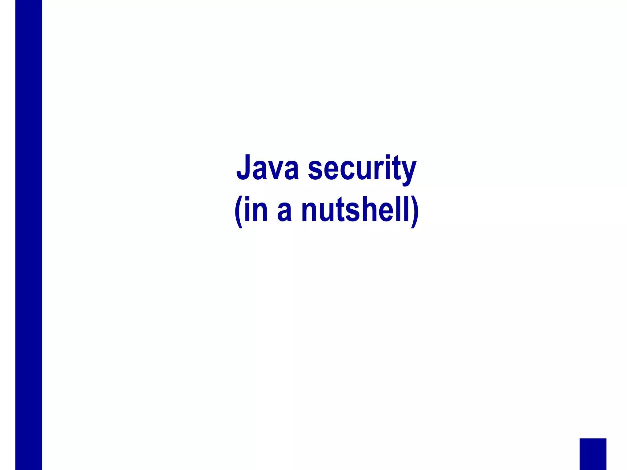 Java security | PPT