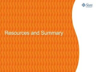 Resources and Summary 
