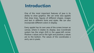 Basic Graphics in Java | PPTX