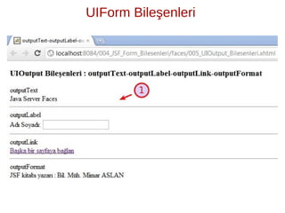 ̧
UIForm Bilesenleri
 