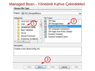 ̈              ̧
Managed Bean - Yonetimli Kahve Cekirdekleri
 