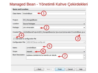 ̈              ̧
Managed Bean - Yonetimli Kahve Cekirdekleri
 