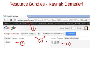 Resource Bundles - Kaynak Demetleri
 