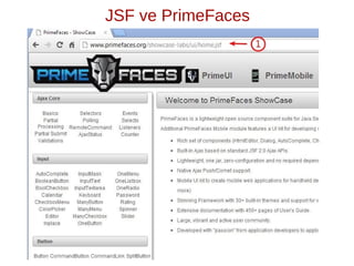 JSF ve PrimeFaces
 