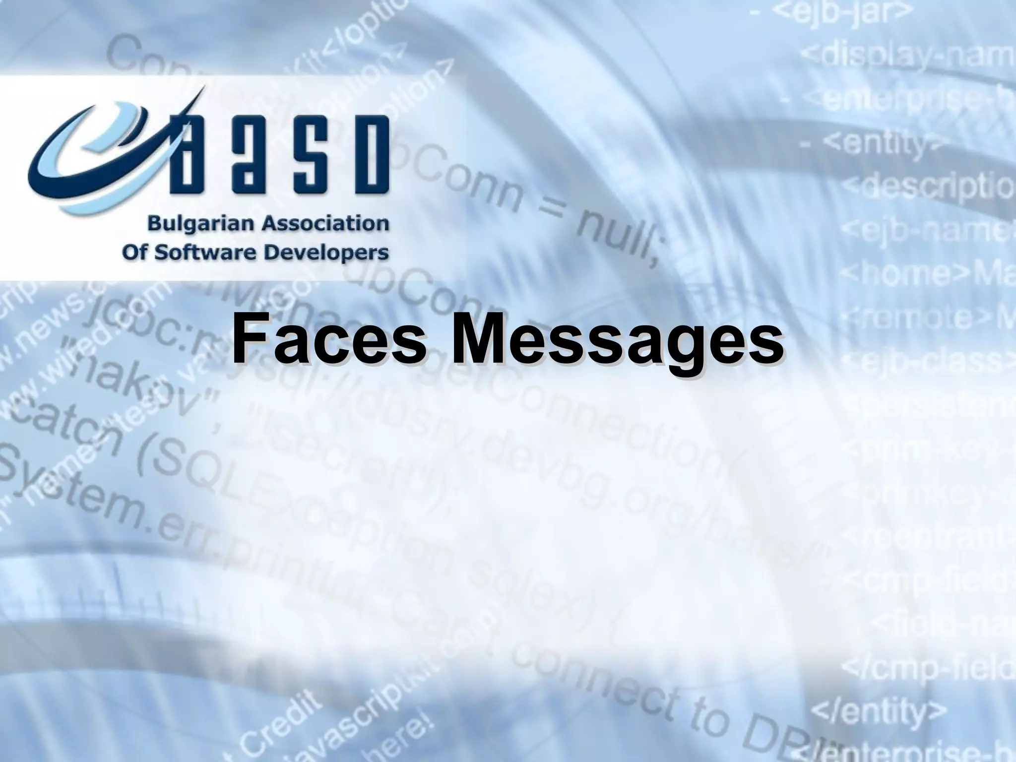 Faces Messages 
