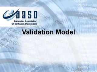 Validation Model 