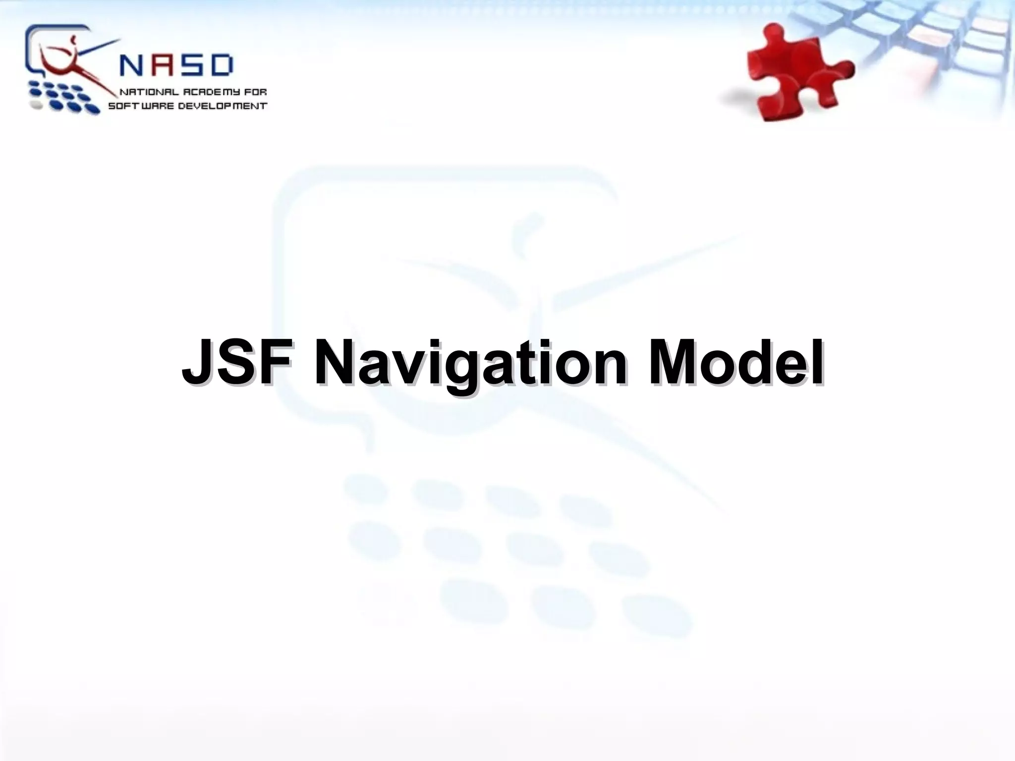 JSF Navigation Model 