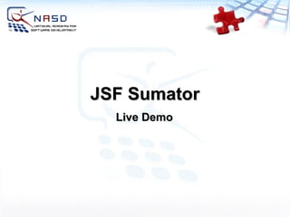 Live Demo JSF Sumator 