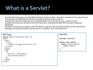 JavaServer Pages | PPTX