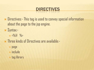 Java server pages | PPSX