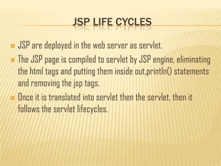 Java server pages | PPSX