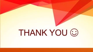 S
THANK YOU ☺
 