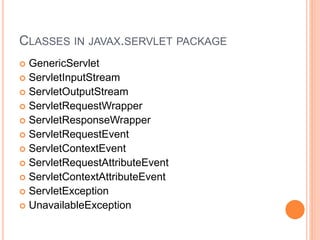 Java servlets | PPTX