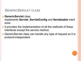 Java servlets | PPTX