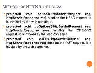 Java servlets | PPTX