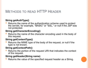 Java servlets | PPTX