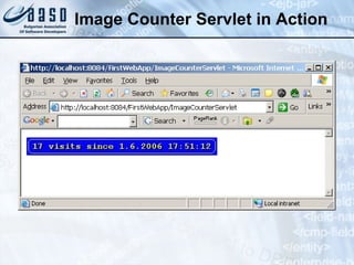Image Counter Servlet in Action
 