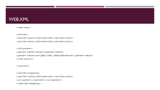 WEB.XML
 