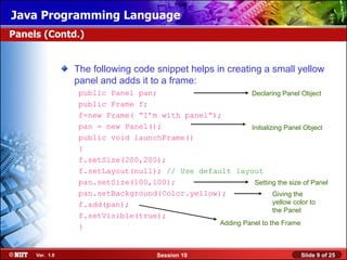 Java session10 | PPT