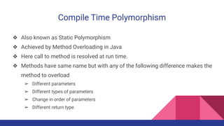 Java Inheritance and Polymorphism | PPTX