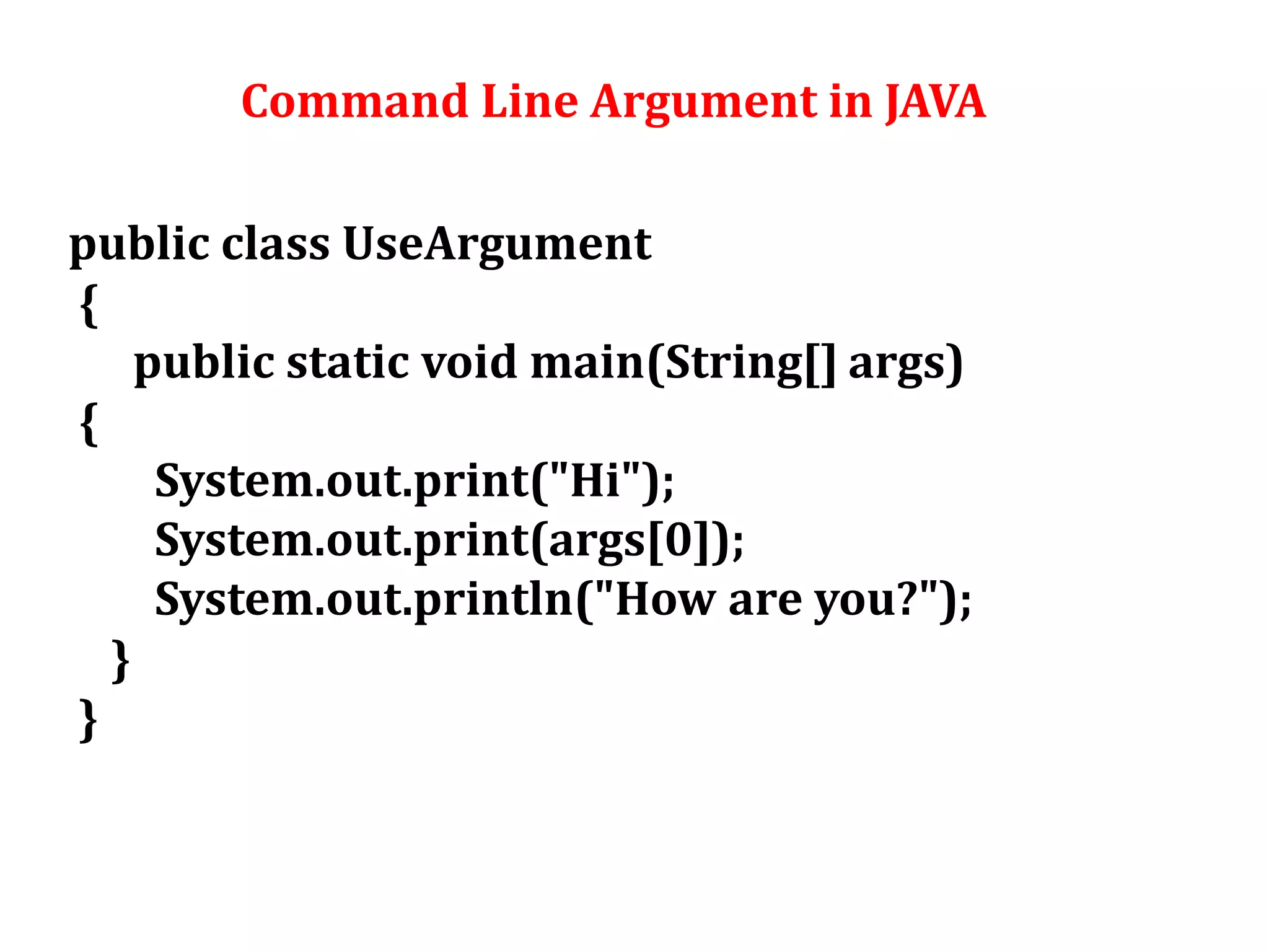 Java simple programs | PPT