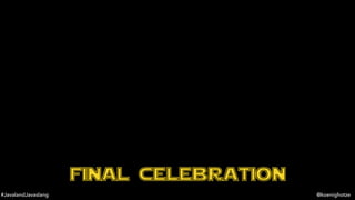 #JavalandJavaslang @koenighotze
final celebration
 