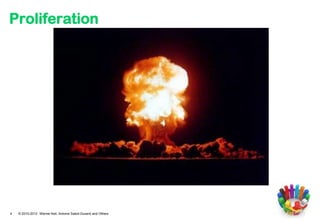 Proliferation




4   © 2010-2012 Werner Keil, Antoine Sabot-Durand and Others
 