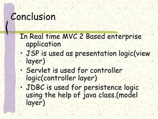 Advanced java | PPT | Web Development | Internet