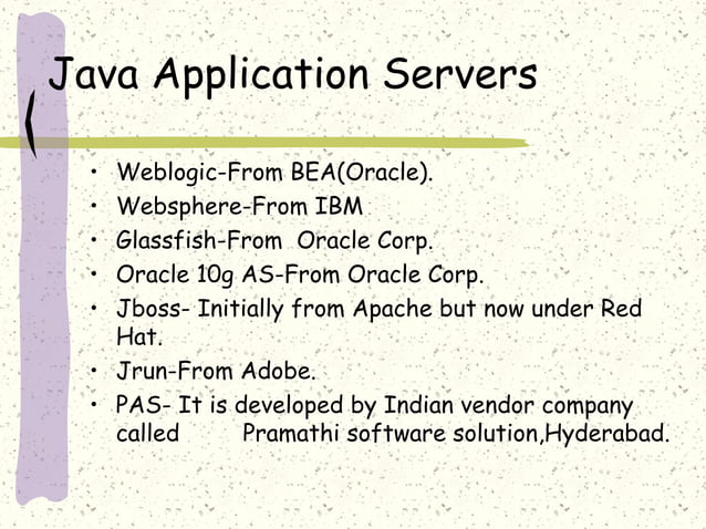 Advanced java | PPT | Web Development | Internet