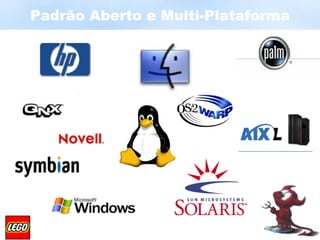 Padrão Aberto e Multi-Plataforma 